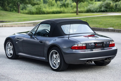 2001 BMW M Roadster in Steel Gray Metallic over Dark Gray & Black Nappa