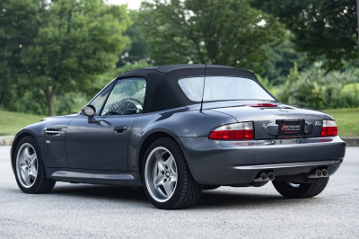 2001 BMW M Roadster in Steel Gray Metallic over Dark Gray & Black Nappa