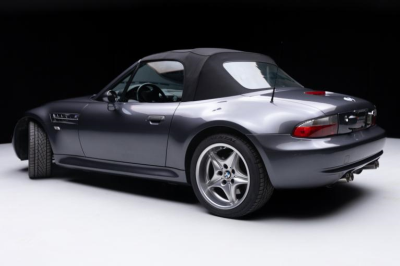 2001 BMW M Roadster in Steel Gray Metallic over Dark Gray & Black Nappa