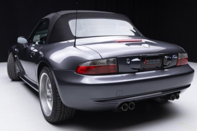 2001 BMW M Roadster in Steel Gray Metallic over Dark Gray & Black Nappa