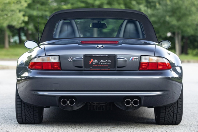 2001 BMW M Roadster in Steel Gray Metallic over Dark Gray & Black Nappa