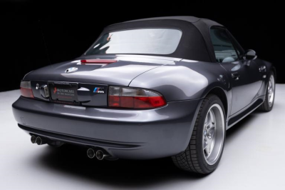 2001 BMW M Roadster in Steel Gray Metallic over Dark Gray & Black Nappa
