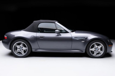2001 BMW M Roadster in Steel Gray Metallic over Dark Gray & Black Nappa