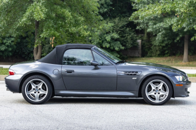 2001 BMW M Roadster in Steel Gray Metallic over Dark Gray & Black Nappa