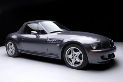 2001 BMW M Roadster in Steel Gray Metallic over Dark Gray & Black Nappa