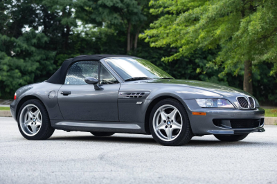 2001 BMW M Roadster in Steel Gray Metallic over Dark Gray & Black Nappa