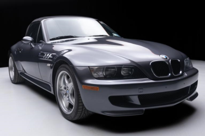 2001 BMW M Roadster in Steel Gray Metallic over Dark Gray & Black Nappa