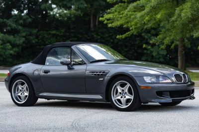 2001 BMW M Roadster in Steel Gray Metallic over Dark Gray & Black Nappa