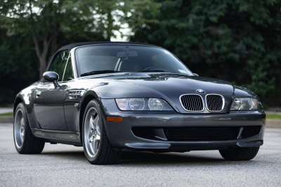 2001 BMW M Roadster in Steel Gray Metallic over Dark Gray & Black Nappa