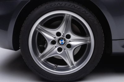 2001 BMW M Roadster in Steel Gray Metallic over Dark Gray & Black Nappa