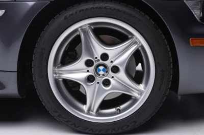 2001 BMW M Roadster in Steel Gray Metallic over Dark Gray & Black Nappa