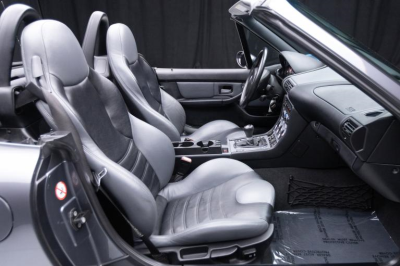 2001 BMW M Roadster in Steel Gray Metallic over Dark Gray & Black Nappa