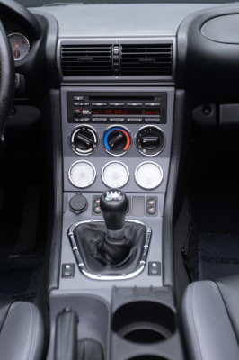 2001 BMW M Roadster in Steel Gray Metallic over Dark Gray & Black Nappa