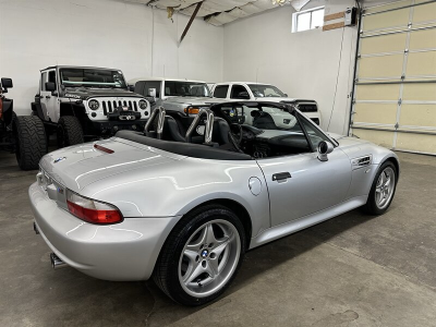 2001 BMW M Roadster in Titanium Silver Metallic over Black Nappa