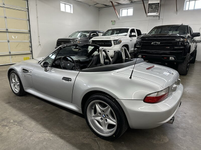 2001 BMW M Roadster in Titanium Silver Metallic over Black Nappa