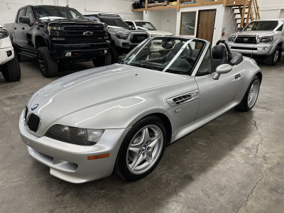 2001 BMW M Roadster in Titanium Silver Metallic over Black Nappa