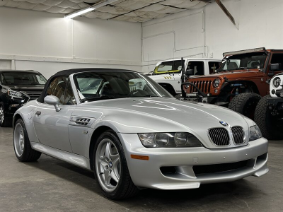 2001 BMW M Roadster in Titanium Silver Metallic over Black Nappa