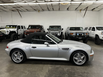 2001 BMW M Roadster in Titanium Silver Metallic over Black Nappa