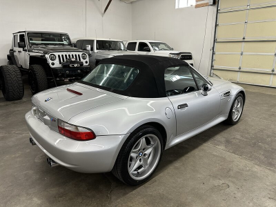 2001 BMW M Roadster in Titanium Silver Metallic over Black Nappa