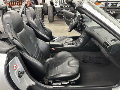 2001 BMW M Roadster in Titanium Silver Metallic over Black Nappa