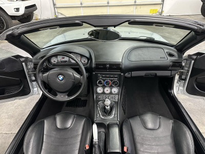 2001 BMW M Roadster in Titanium Silver Metallic over Black Nappa
