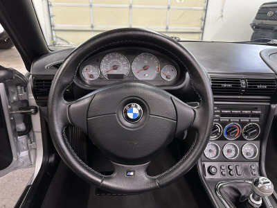 2001 BMW M Roadster in Titanium Silver Metallic over Black Nappa