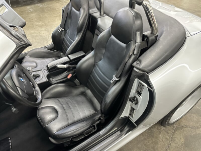 2001 BMW M Roadster in Titanium Silver Metallic over Black Nappa