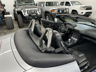 2001 BMW M Roadster in Titanium Silver Metallic over Black Nappa