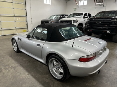 2001 BMW M Roadster in Titanium Silver Metallic over Black Nappa