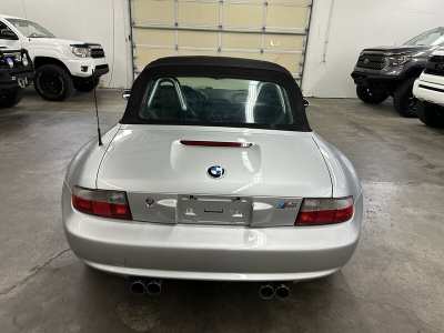 2001 BMW M Roadster in Titanium Silver Metallic over Black Nappa