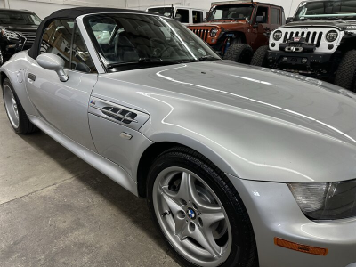 2001 BMW M Roadster in Titanium Silver Metallic over Black Nappa