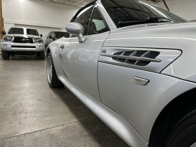 2001 BMW M Roadster in Titanium Silver Metallic over Black Nappa