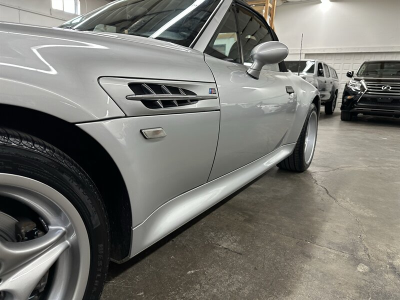 2001 BMW M Roadster in Titanium Silver Metallic over Black Nappa