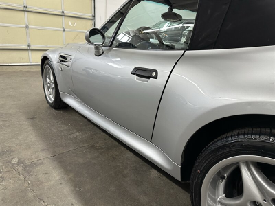 2001 BMW M Roadster in Titanium Silver Metallic over Black Nappa