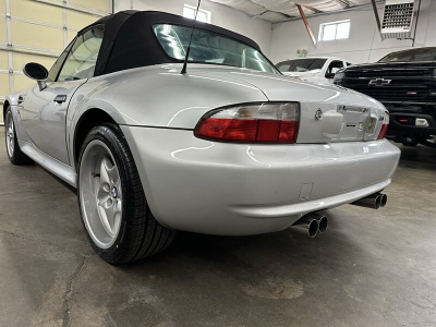 2001 BMW M Roadster in Titanium Silver Metallic over Black Nappa