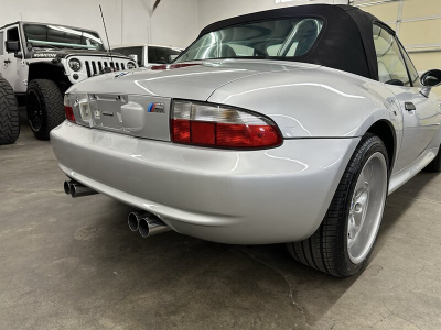 2001 BMW M Roadster in Titanium Silver Metallic over Black Nappa
