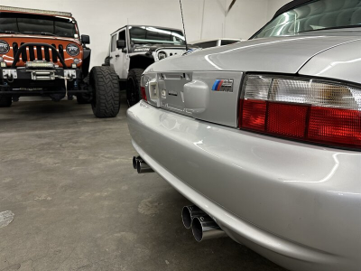 2001 BMW M Roadster in Titanium Silver Metallic over Black Nappa