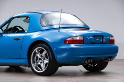 2001 BMW M Roadster in Laguna Seca Blue over Dark Gray & Black Nappa