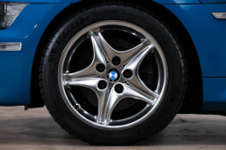 2001 BMW M Roadster in Laguna Seca Blue over Dark Gray & Black Nappa