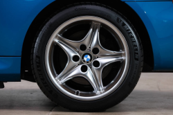 2001 BMW M Roadster in Laguna Seca Blue over Dark Gray & Black Nappa