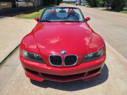 2001 BMW M Roadster in Imola Red 2 over Imola Red & Black Nappa