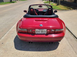 2001 BMW M Roadster in Imola Red 2 over Imola Red & Black Nappa