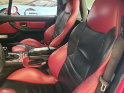 2001 BMW M Roadster in Imola Red 2 over Imola Red & Black Nappa