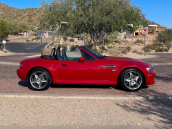 2001 BMW M Roadster in Imola Red 2 over Black Nappa