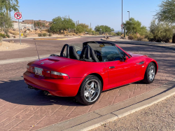 2001 BMW M Roadster in Imola Red 2 over Black Nappa