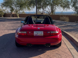 2001 BMW M Roadster in Imola Red 2 over Black Nappa