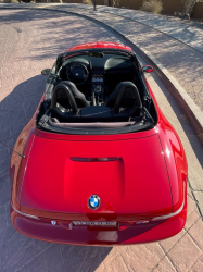 2001 BMW M Roadster in Imola Red 2 over Black Nappa