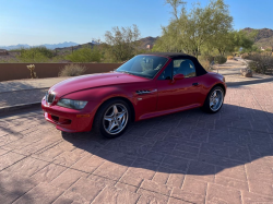 2001 BMW M Roadster in Imola Red 2 over Black Nappa