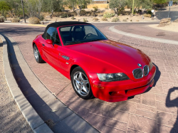 2001 BMW M Roadster in Imola Red 2 over Black Nappa