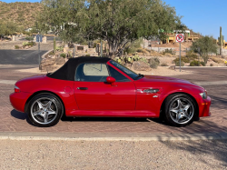 2001 BMW M Roadster in Imola Red 2 over Black Nappa